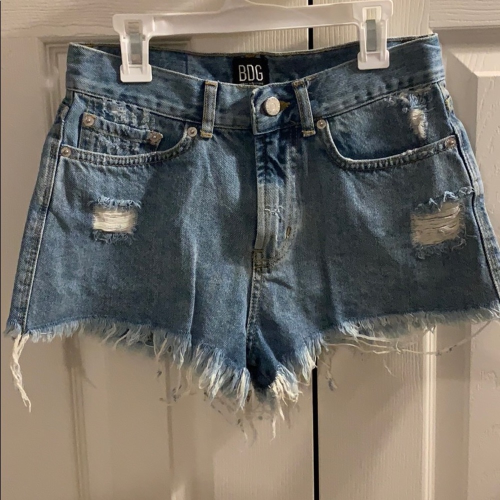 BDG denim shorts
